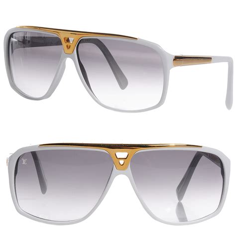 louis vuitton sunglasses white|Louis Vuitton evidence sunglasses white.